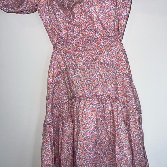 LAIT COLLECTION STACEY PUFF SLEEVE CUTOUT DRESS xs - Picture 11 of 12